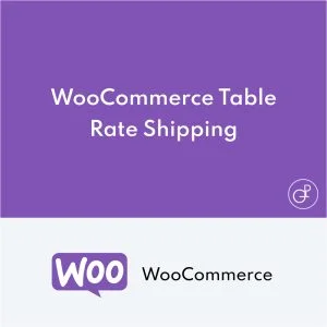 WooCommerce Table Rate Shipping