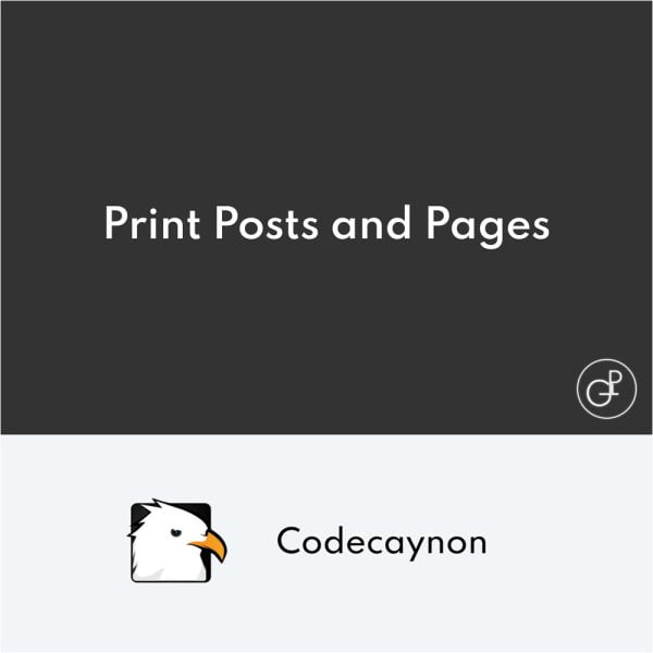 WordPress Print Posts and Pages (PDF)