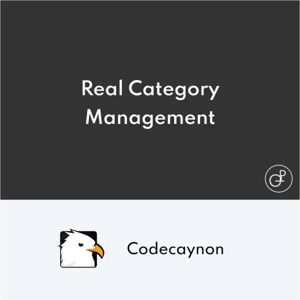 WordPress Real Category Management