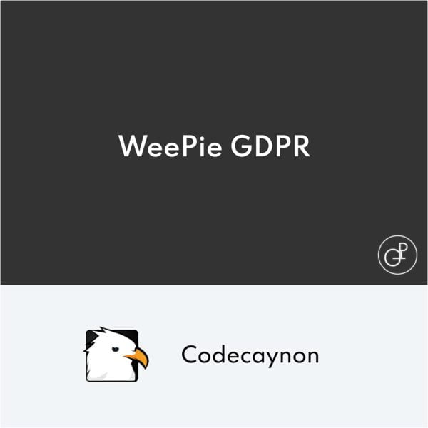 WeePie Cookie Allow GDPR AVG CCPA Cookie Compliance