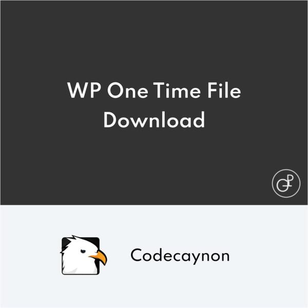 WP One Time File Download Unique Link Generator