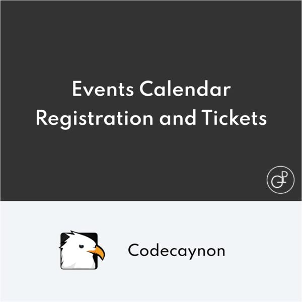 WordPress Events Calendar Registration and Tickets