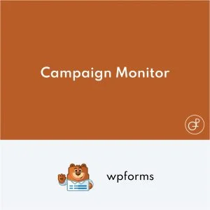 WPForms Campaign Monitor