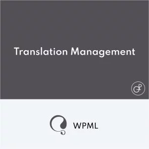 WPML WordPress Multilingual Translation Management Addon