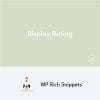 WP Rich Snippets Display Rating