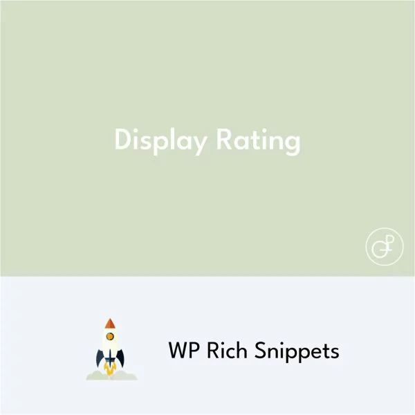 WP Rich Snippets Display Rating WP Rich Snippets Display Rating