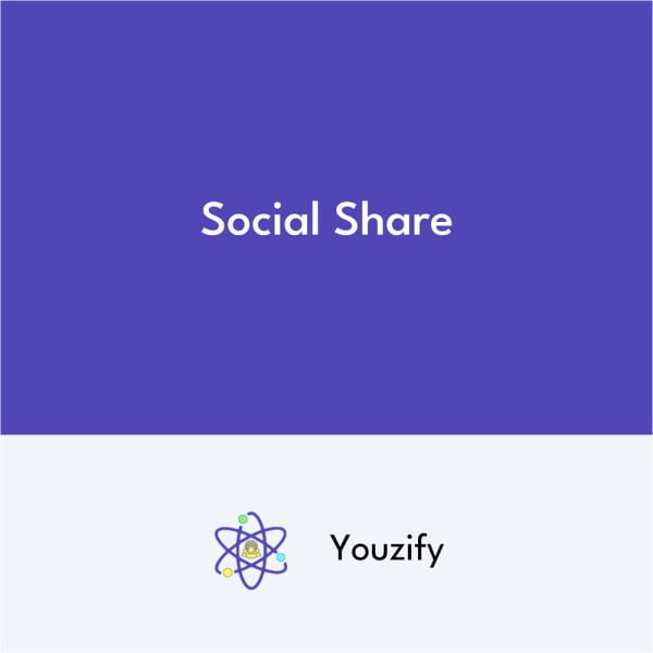 Youzify BuddyPress Social Share