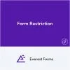 Everest Forms Form Restriction