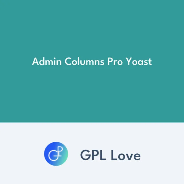 Admin Columns Pro Yoast