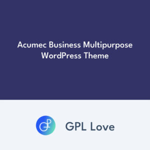 Acumec Business Multipurpose WordPress Theme