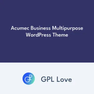 Acumec Business Multipurpose WordPress Theme