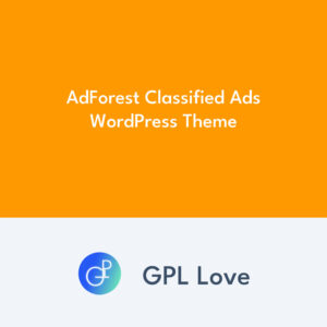 AdForest Classified Ads WordPress Theme