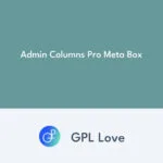 Admin Columns Pro Meta Box