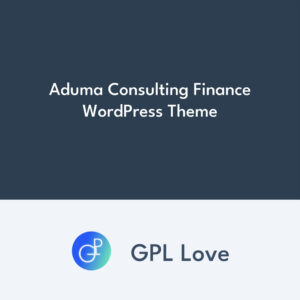 Aduma Consulting Finance WordPress Theme