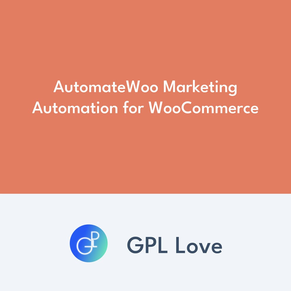 AutomateWoo Marketing Automation for WooCommerce