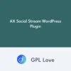 AX Social Stream WordPress Plugin