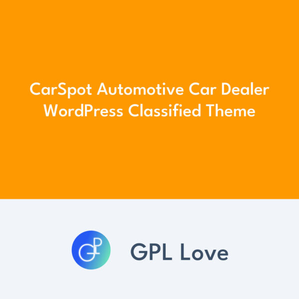 CarSpot Automotive Car Dealer WordPress Classified Theme CarSpot Automotive Car Dealer WordPress Classified Theme