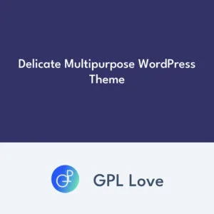 Delicate Multipurpose WordPress Theme