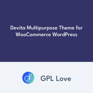 Devita Multipurpose Theme for WooCommerce WordPress