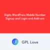 Digits WordPress Mobile Number Signup and Login and Add-ons Digits WordPress Mobile Number Signup and Login and Add-ons