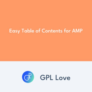 Easy Table of Contents for AMP