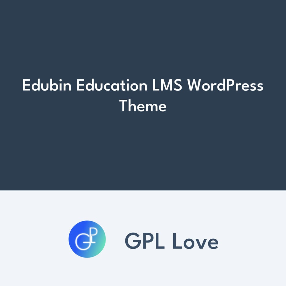 Edubin Education LMS WordPress Theme