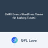 EM4U Events WordPress Theme for Booking Tickets