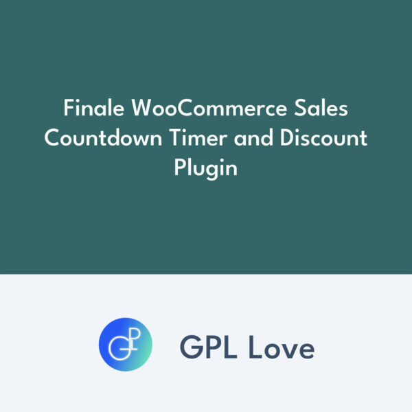 Finale WooCommerce Sales Countdown Timer and Discount Plugin Finale WooCommerce Sales Countdown Timer and Discount Plugin
