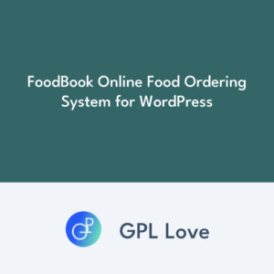 FoodBook Online Food Ordering System for WordPress