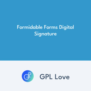 Formidable Forms Digital Signature