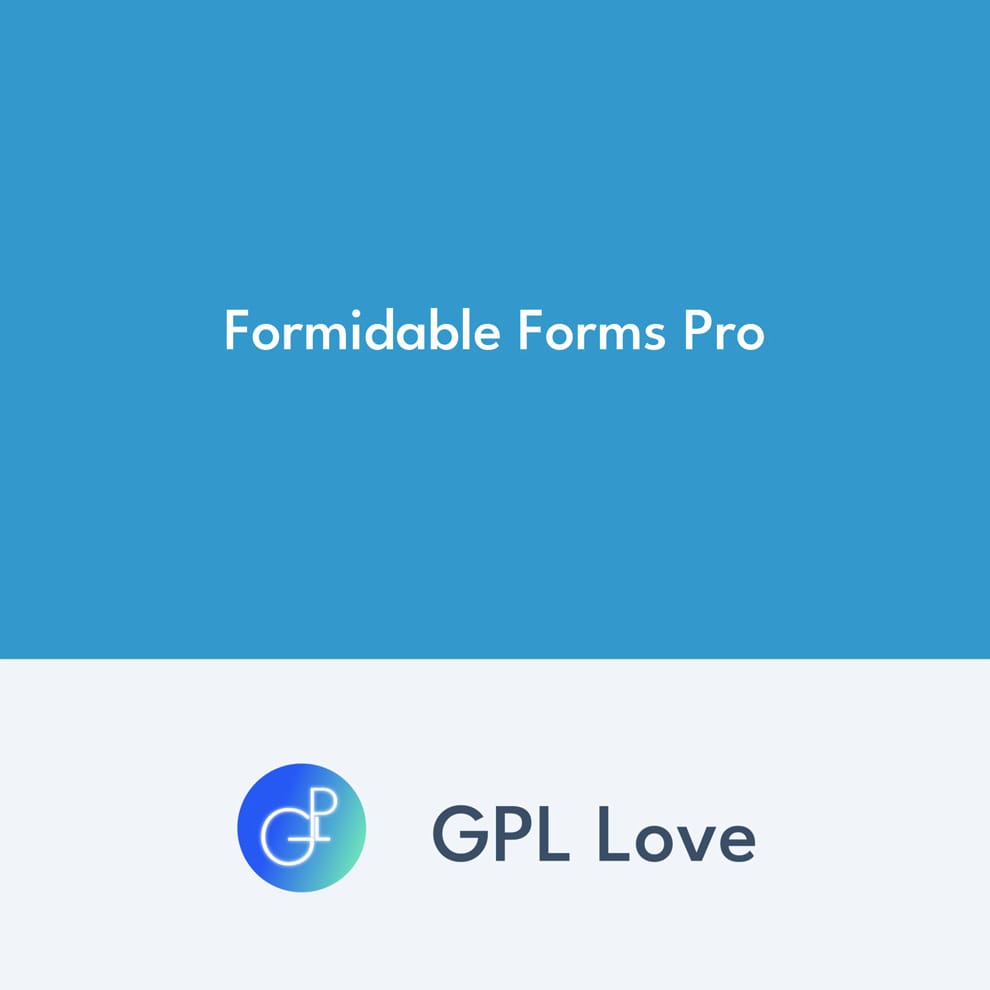 Formidable Forms Pro