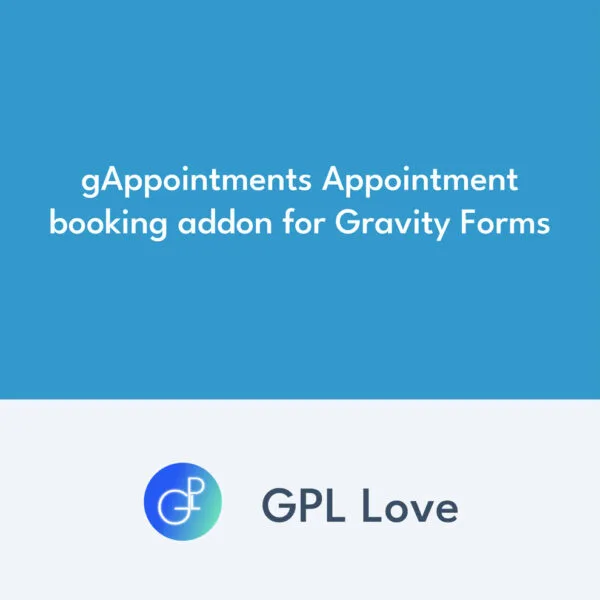 gAppointments Appointment booking addon for Gravity Forms