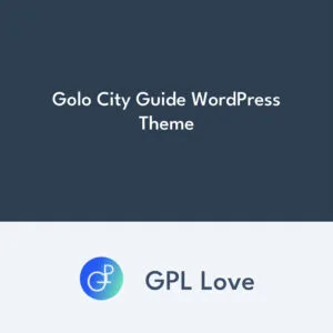 Golo City Guide WordPress Theme