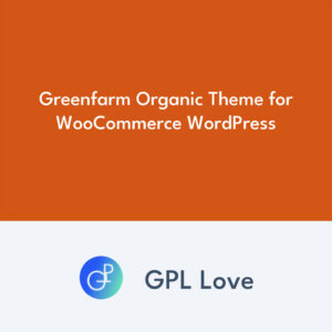 Greenfarm Organic Theme for WooCommerce WordPress