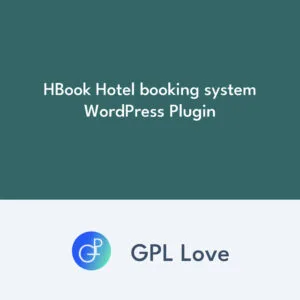 HBook Hotel booking system WordPress Plugin