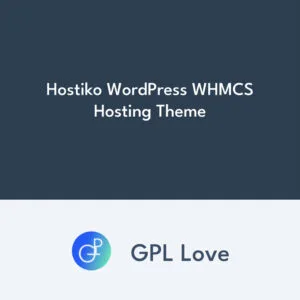 Hostiko WordPress WHMCS Hosting Theme