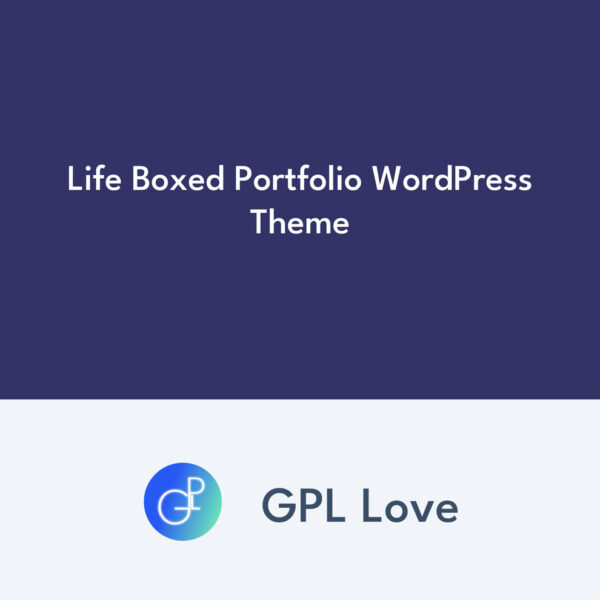 Life Boxed Portfolio WordPress Theme Life Boxed Portfolio WordPress Theme