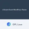 Lifevent Event WordPress Theme