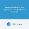 MetForm Pro Robust and Responsive Form Builder For Elementor