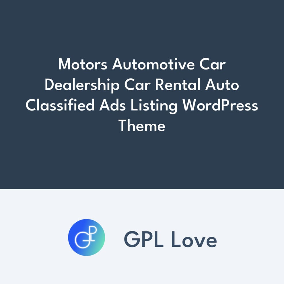 Motors Automotive Car Dealership Car Rental Auto Classified Ads Listing WordPress Theme