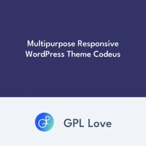 Multipurpose Responsive WordPress Theme Codeus