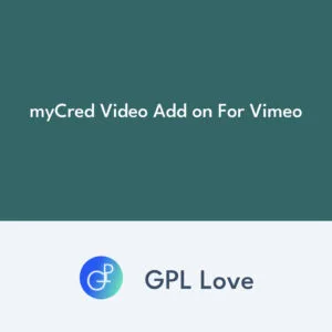 myCred Video Add on For Vimeo