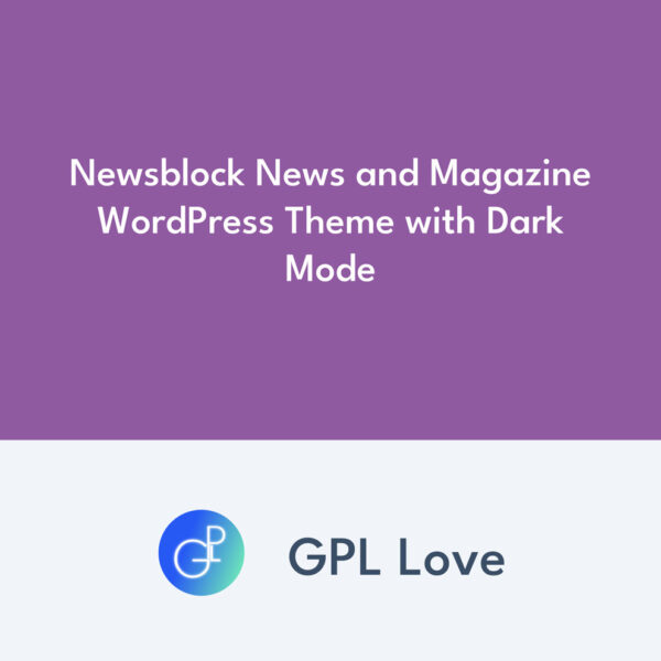 Newsblock News and Magazine WordPress Theme with Dark Mode Newsblock News and Magazine WordPress Theme with Dark Mode