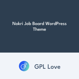 Nokri Job Board WordPress Theme