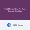 Paid Memberships Pro Auto Renewal Checkbox
