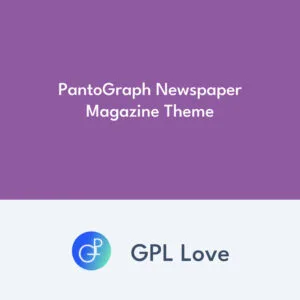PantoGraph Newspaper Magazine Theme
