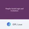 PeepSo Social Login and Invitations PeepSo Social Login and Invitations