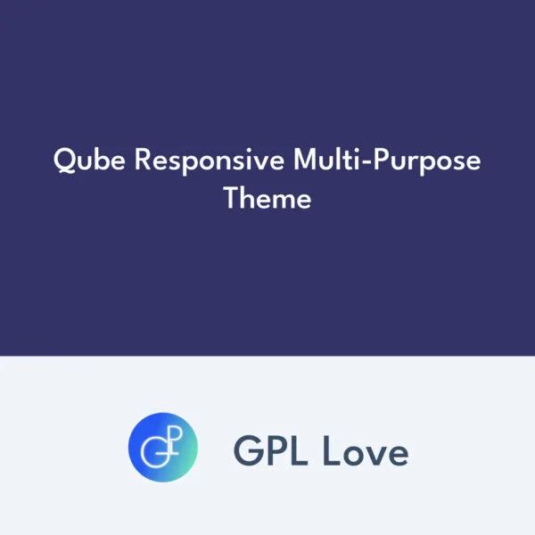 Qube Responsive Multi-Purpose Theme