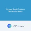 Qxygen Single Property WordPress Theme