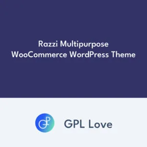 Razzi Multipurpose WooCommerce WordPress Theme
